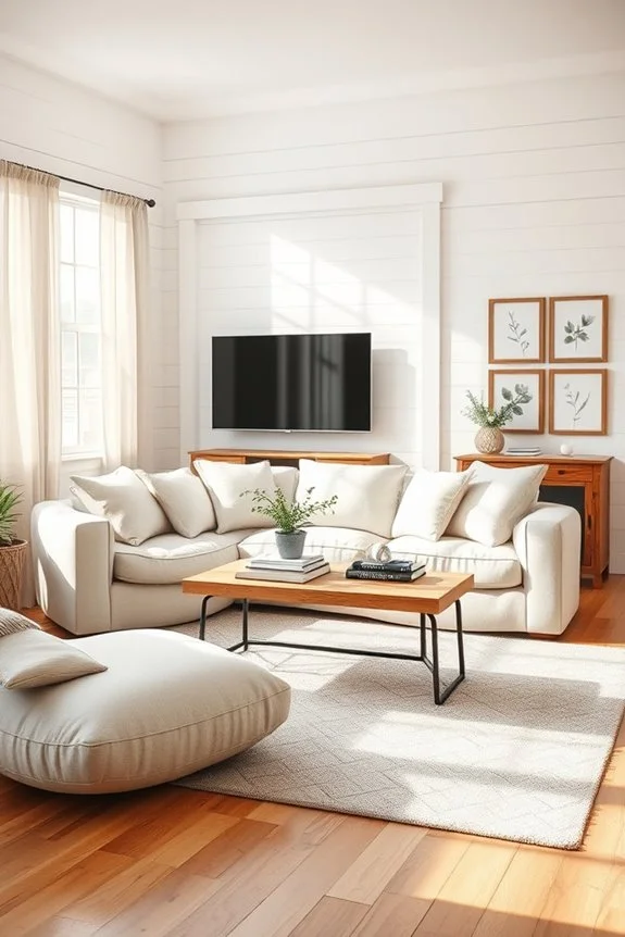 cozy modern farmhouse retreat