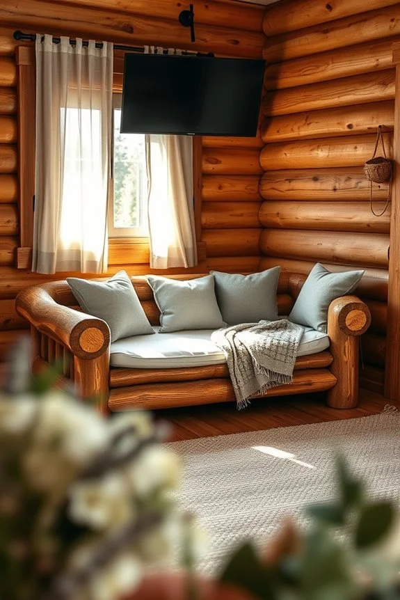 rustic cabin bedroom decor