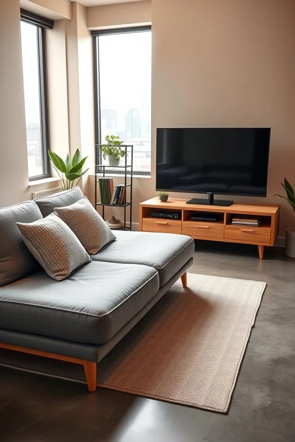 urban loft bedroom design