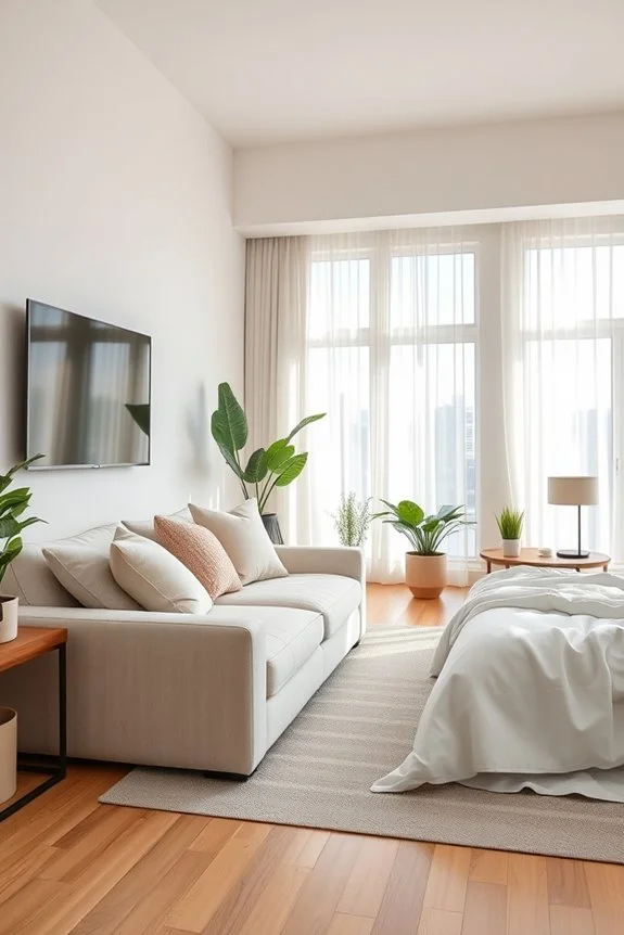 bright airy comfortable retreat