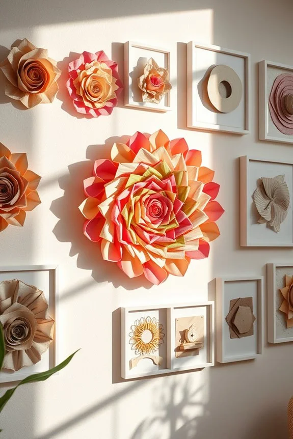 recycled paper creative art
