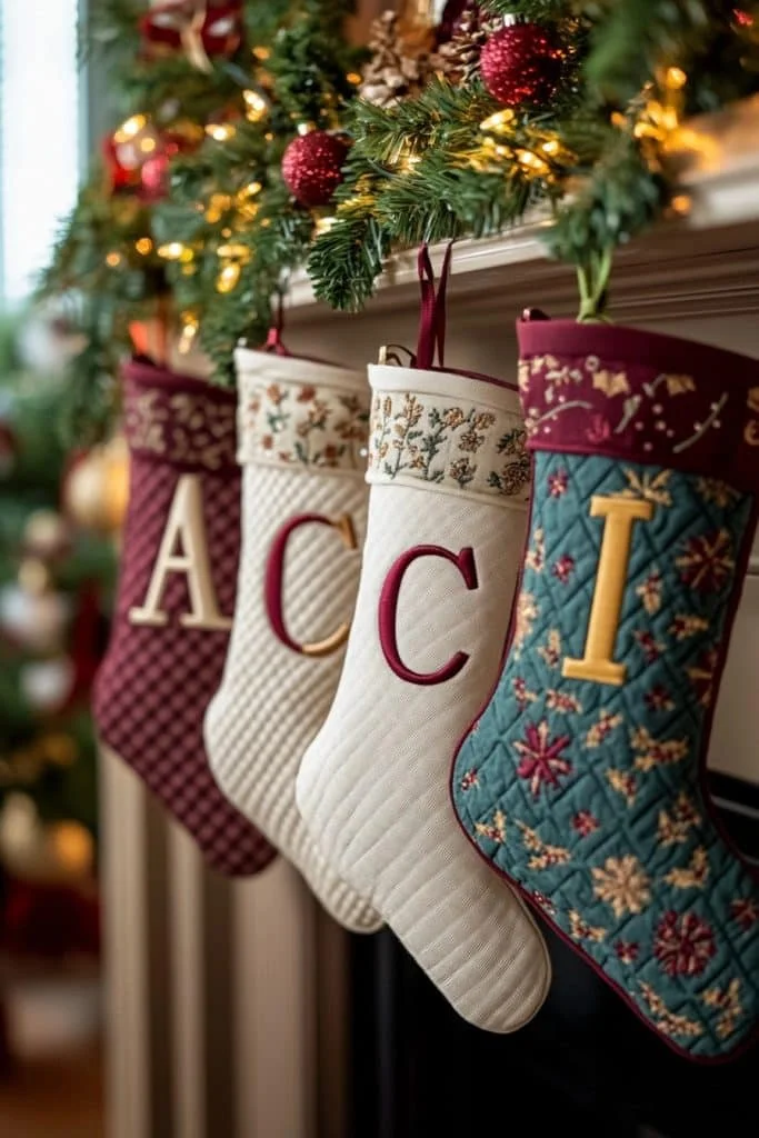 Custom Monogrammed Stockings