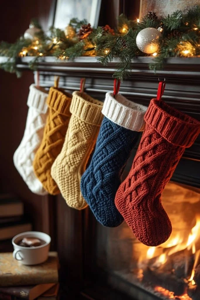 Cozy Knit Stockings