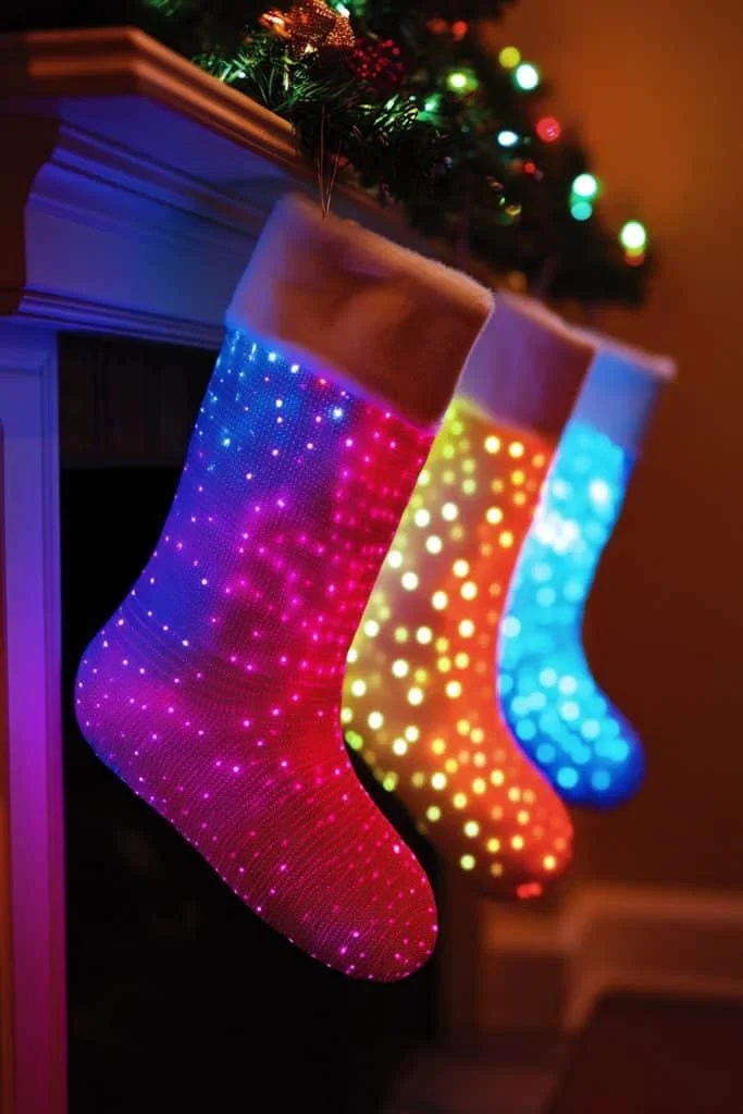 LED Light-Enhanced Stockings