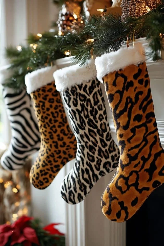 Animal Print Stockings