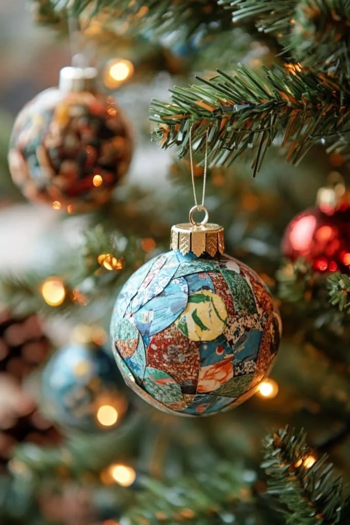 Sustainable Recycled Ornaments