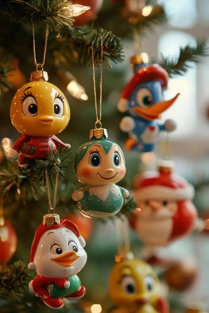Fun Cartoon Character Ornaments