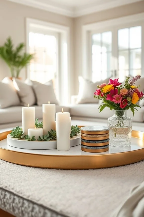 decorative trays for organization