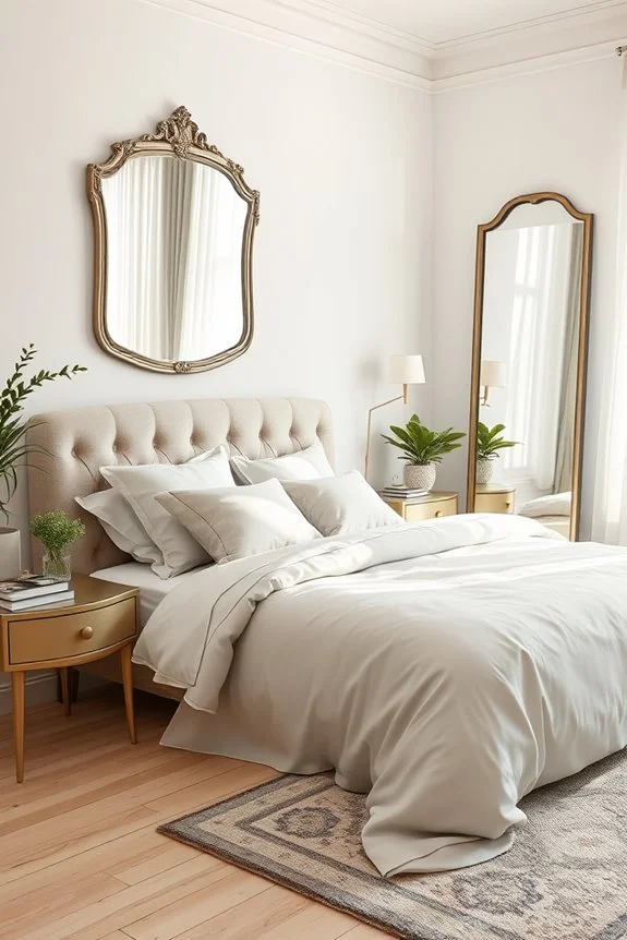 enhance space with mirrors