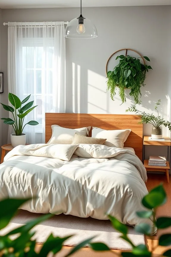 enhance decor with greenery