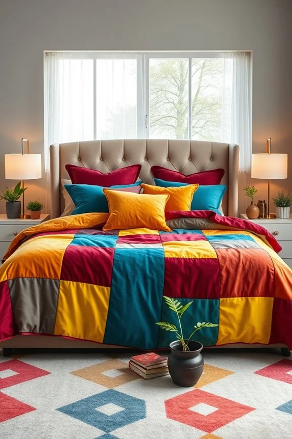 vibrant personalized bedding choices