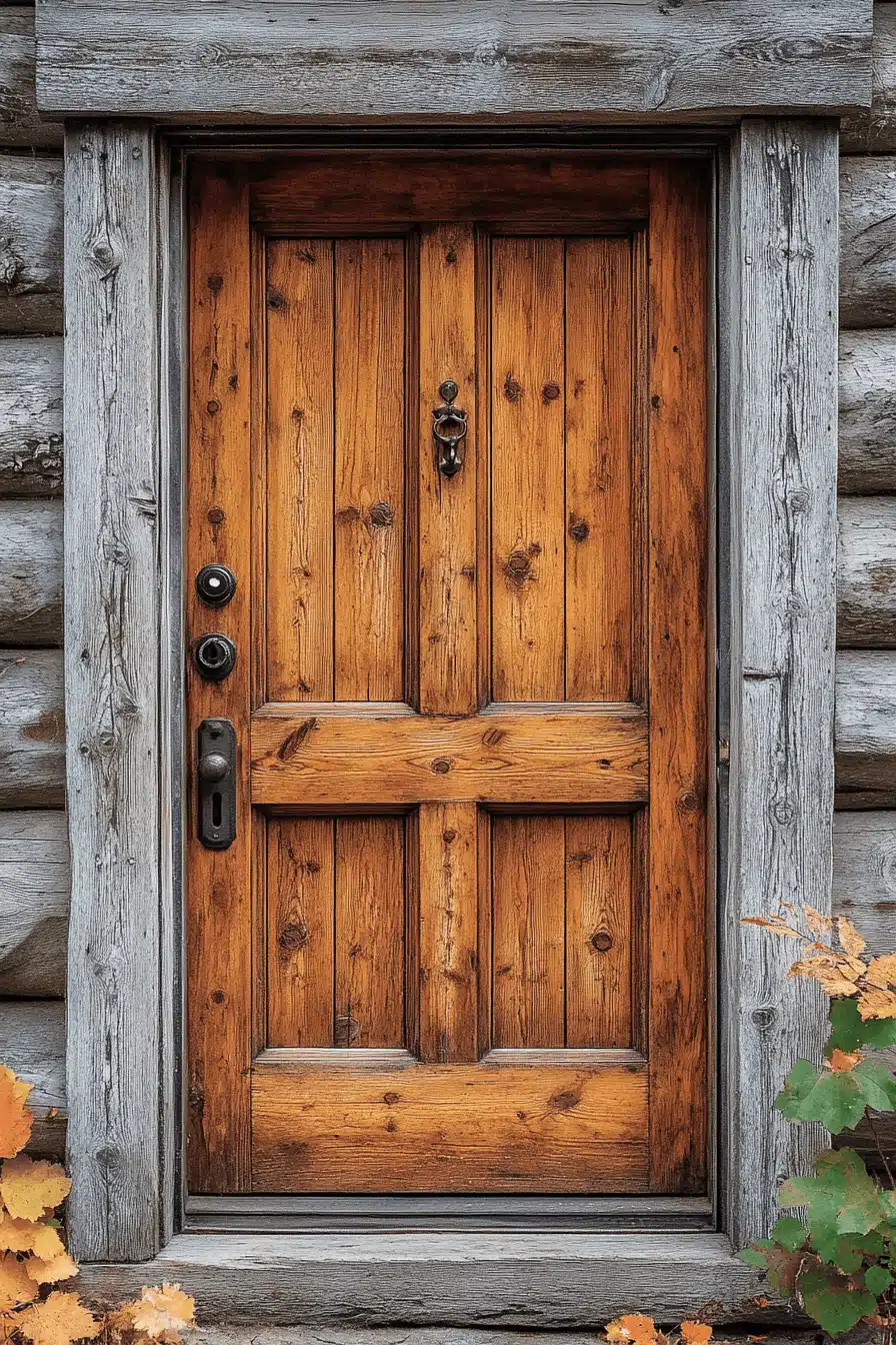rustic front door ideas