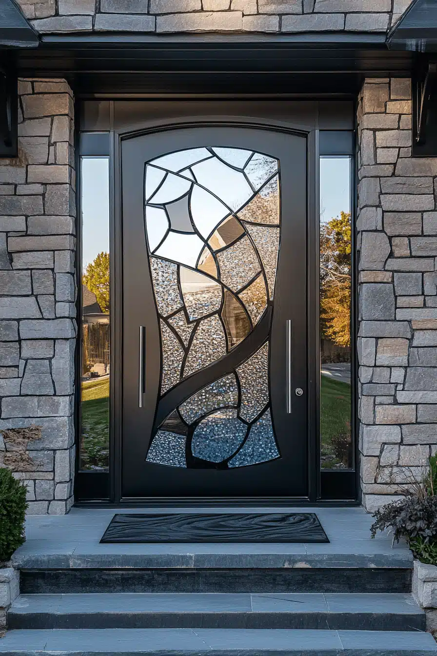 mirror front door ideas