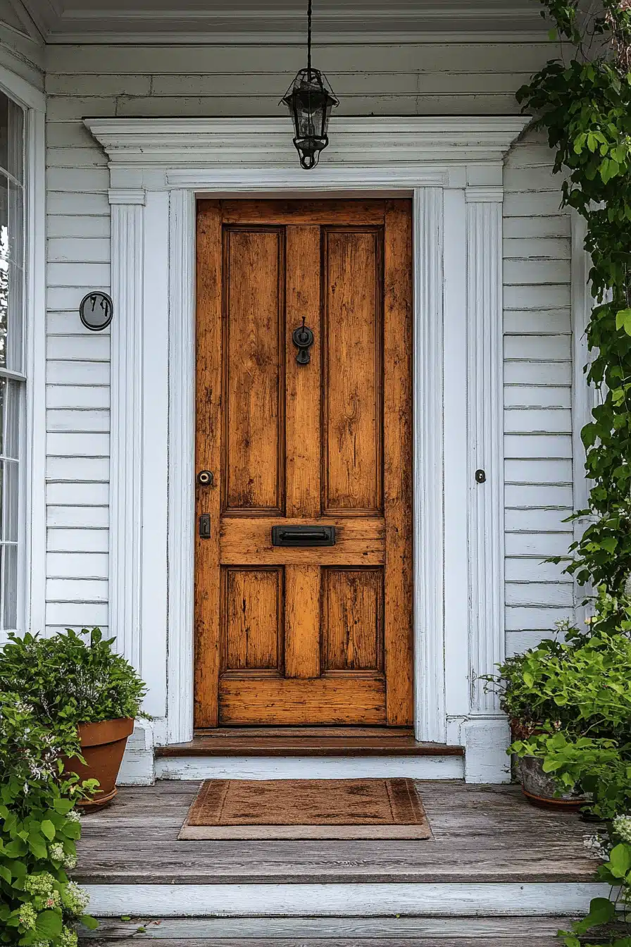 bold block front door ideas