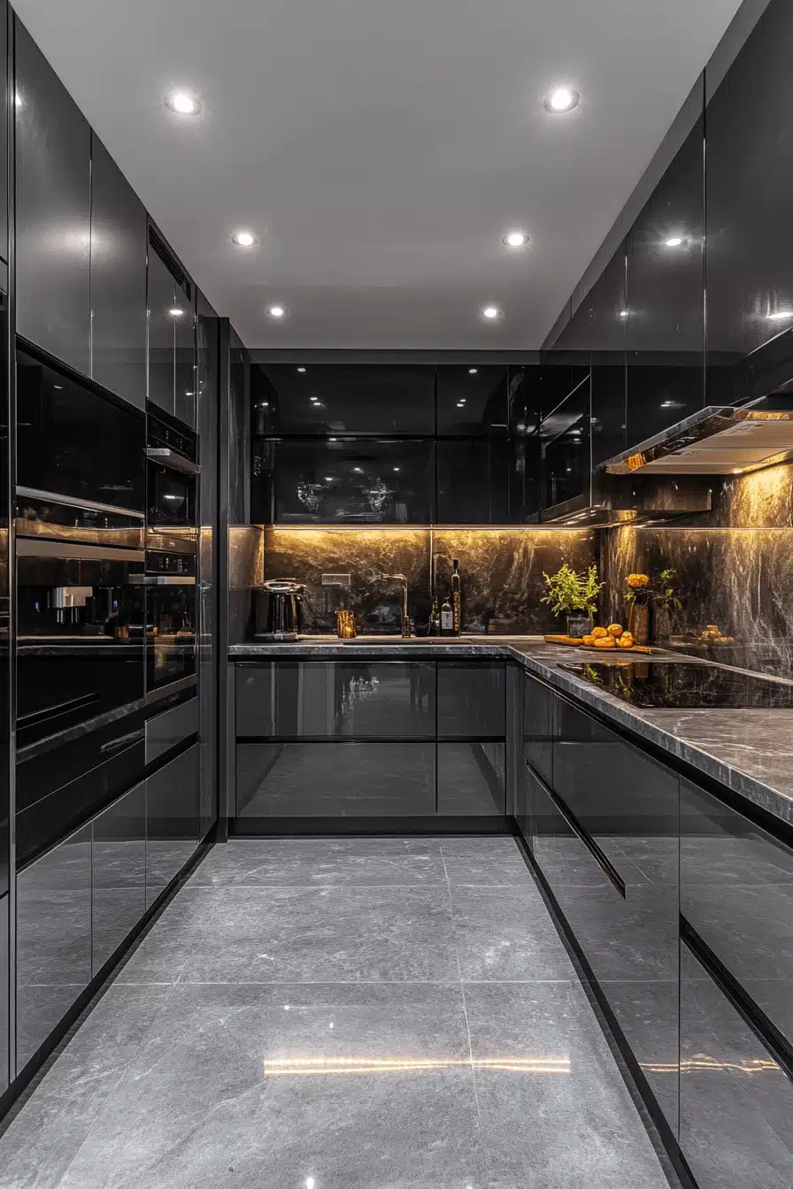 grey kitchen