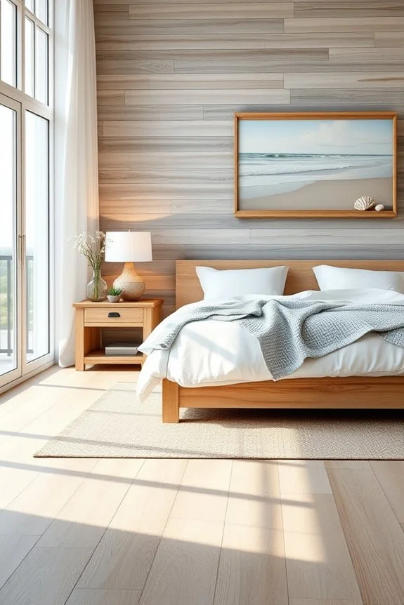 weathered wood coastal decor