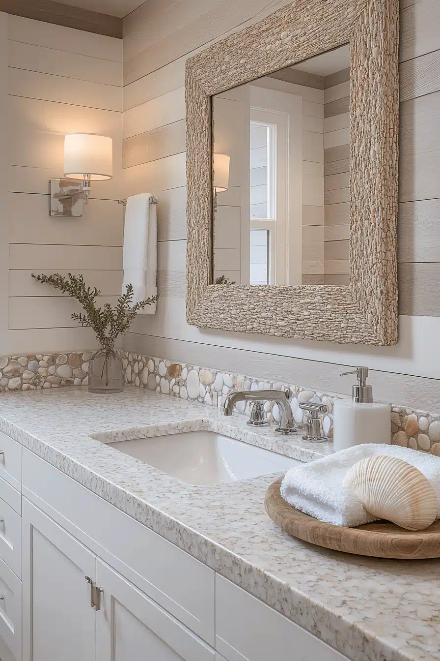 coastal cottage bathroom