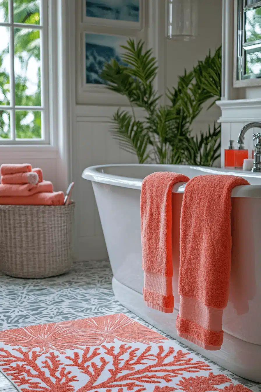 coastal cottage bathroom