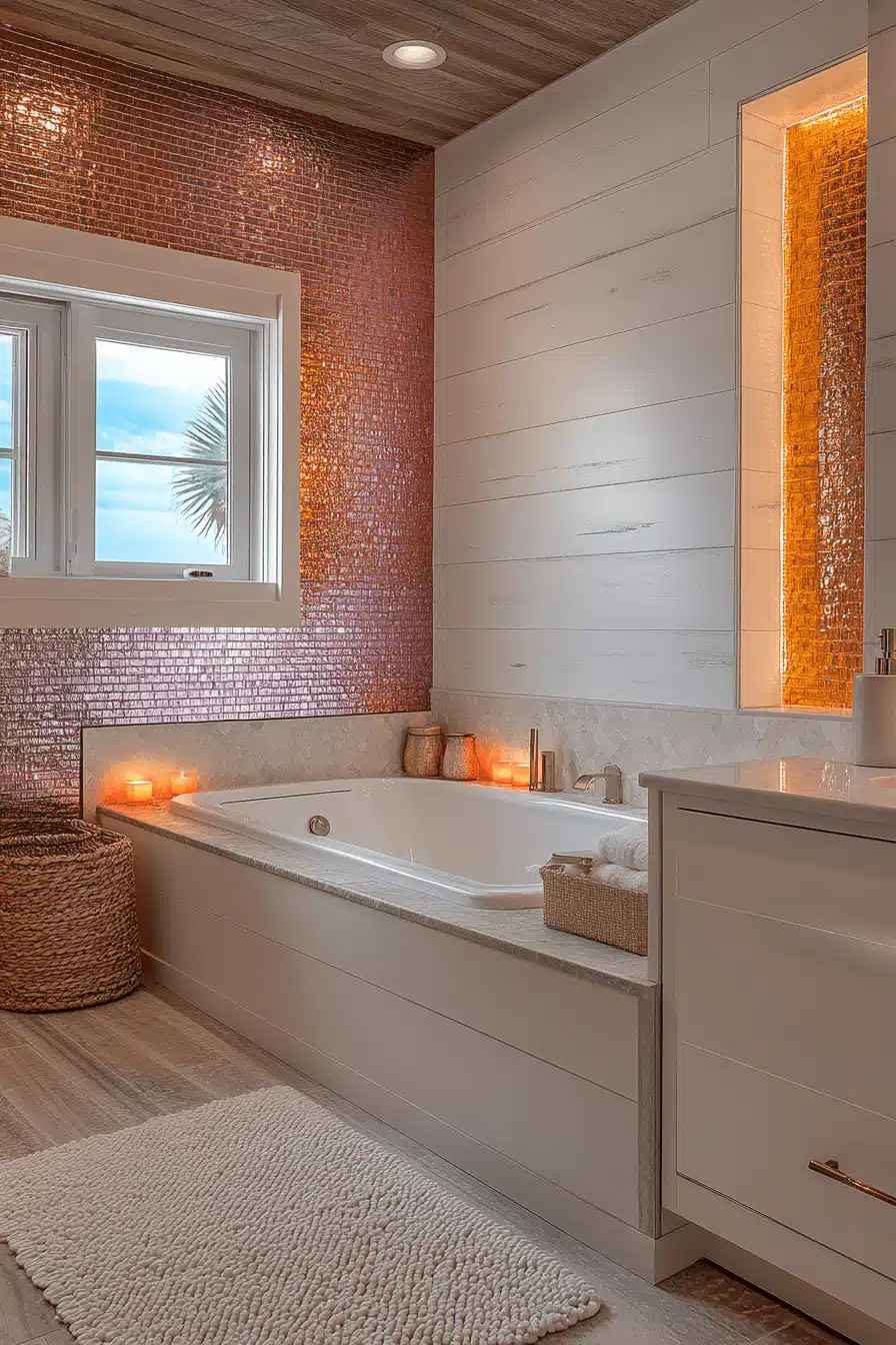 coastal cottage bathroom