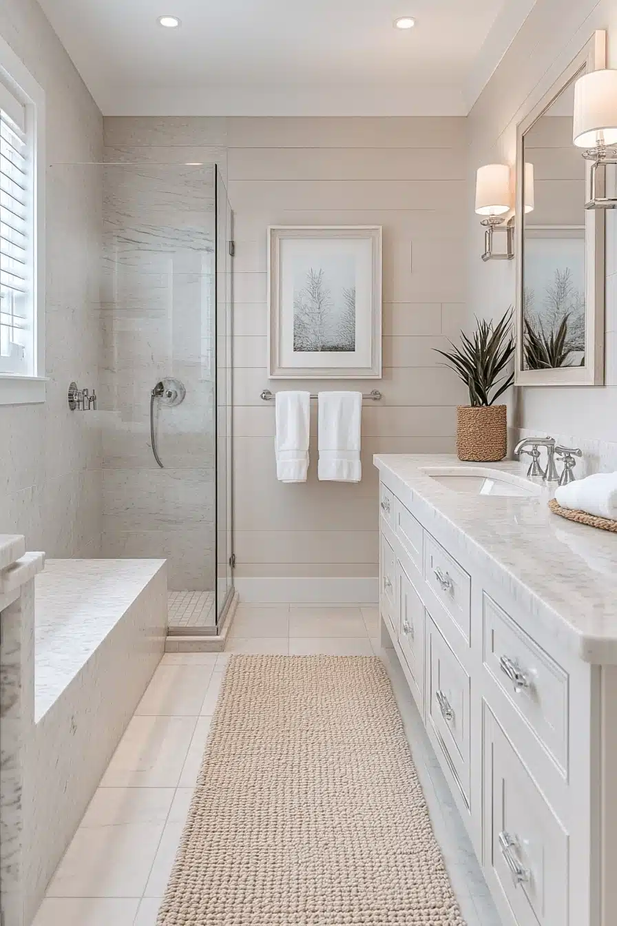 coastal cottage bathroom