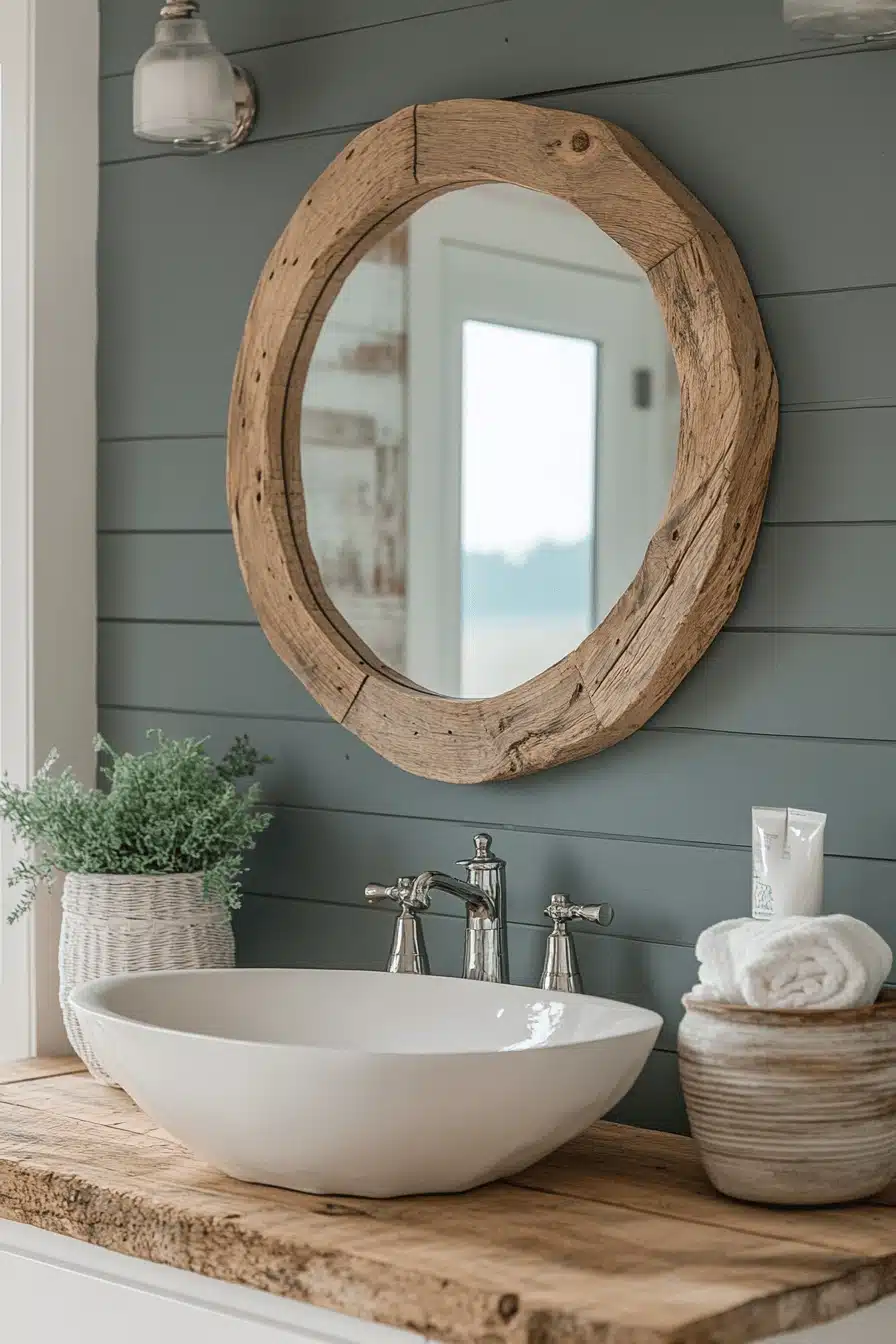 coastal cottage bathroom