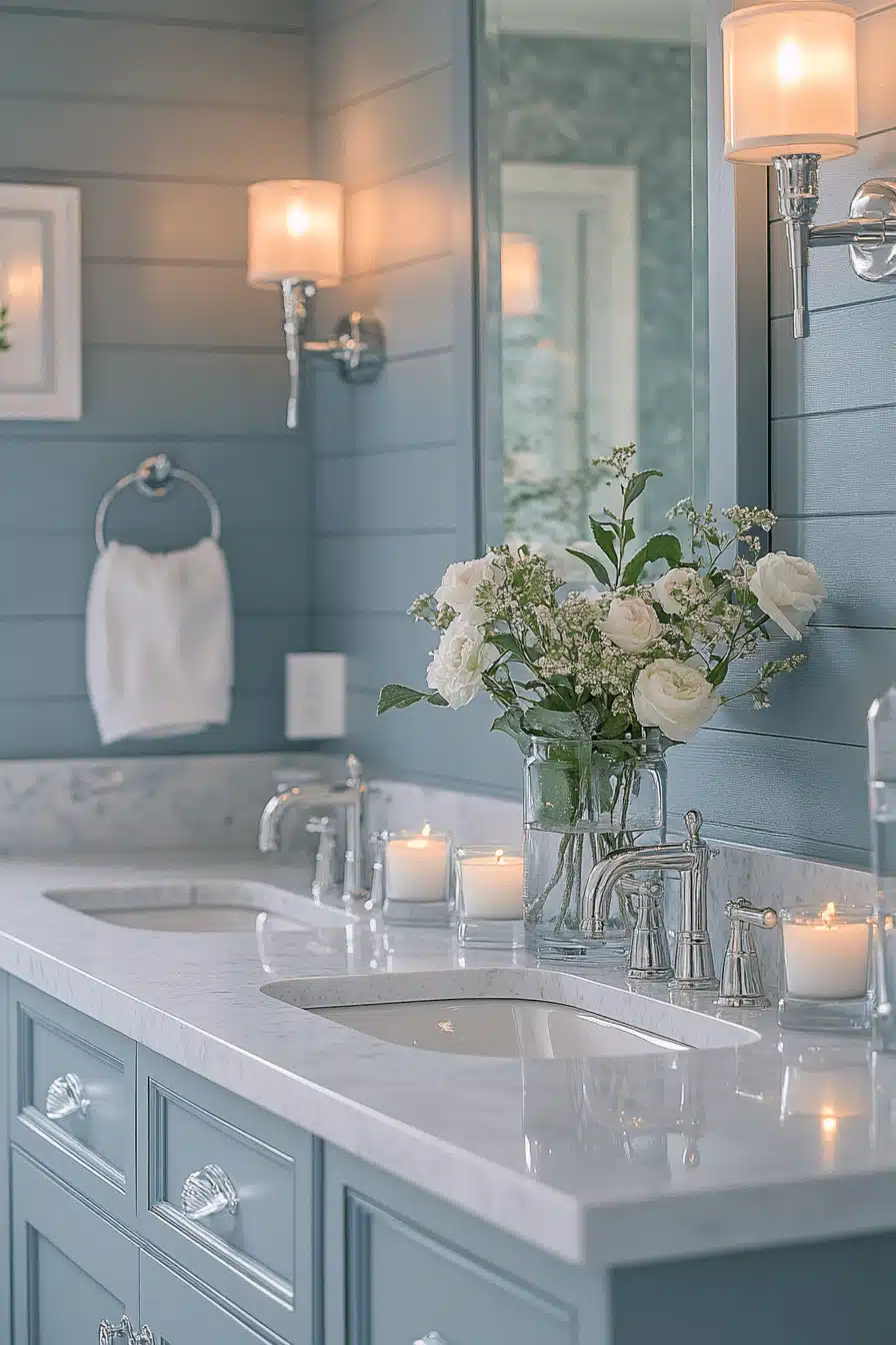 coastal cottage bathroom
