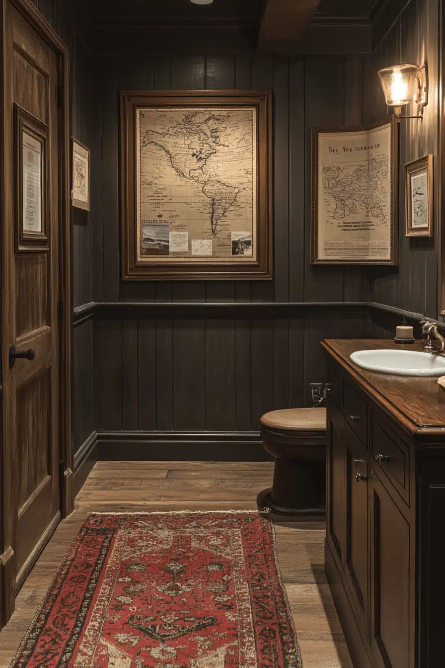 coastal cottage bathroom