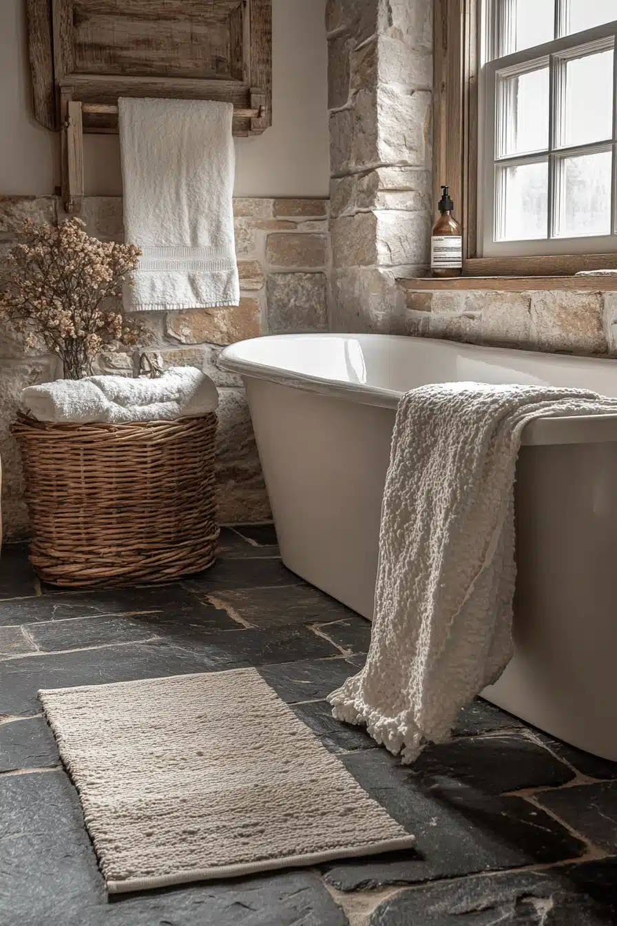 coastal cottage bathroom