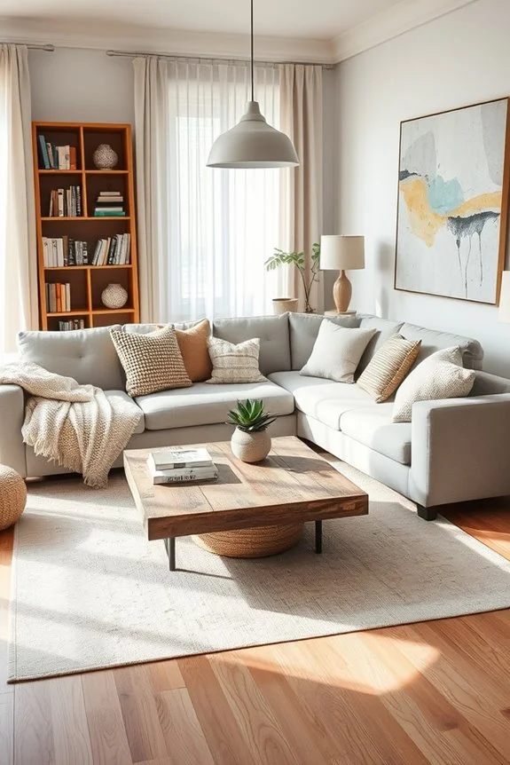 layered textures for coziness