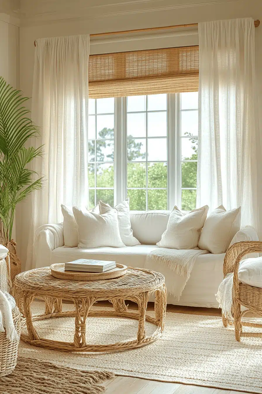 coastal cottage living room