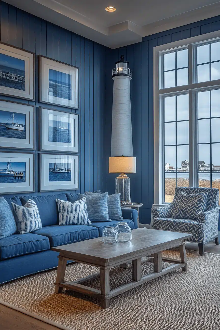coastal cottage living room