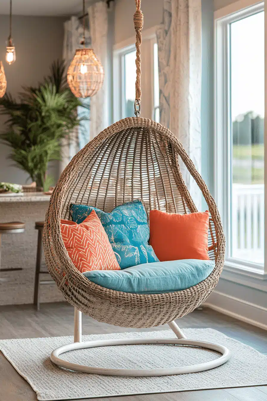 coastal cottage living room