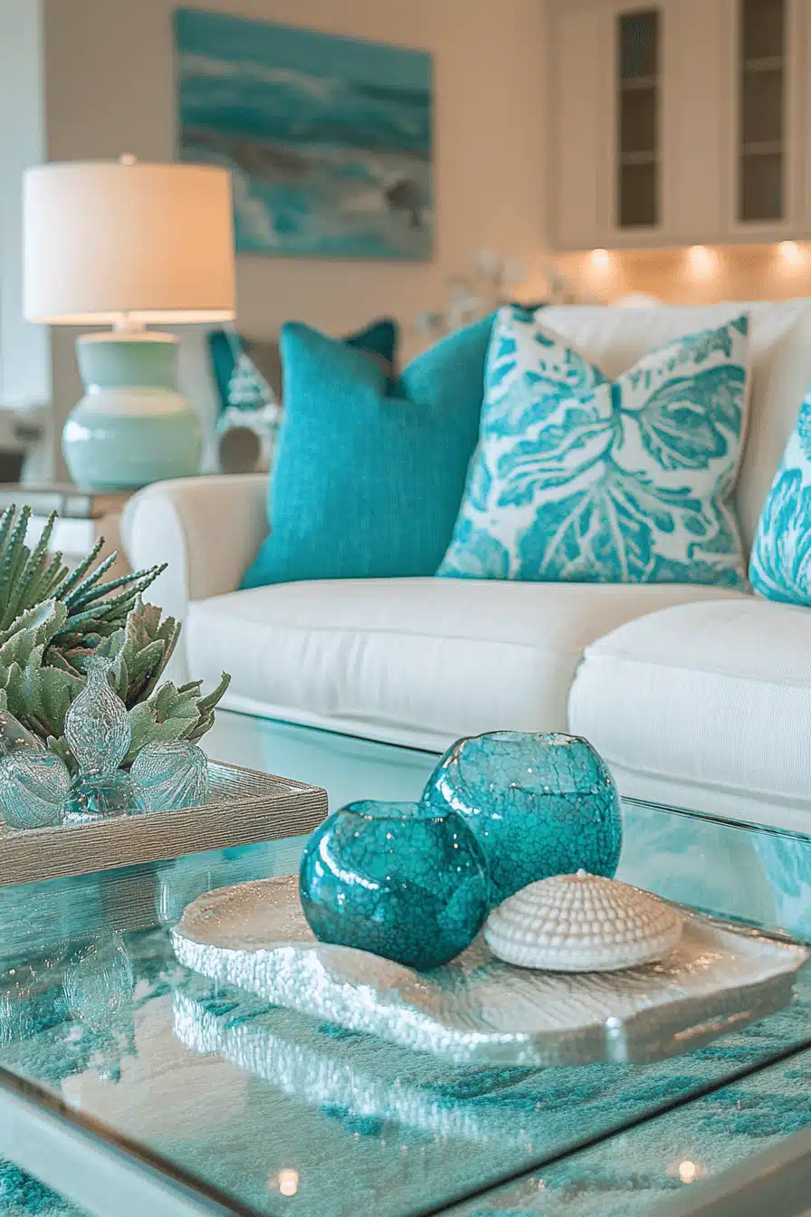 coastal cottage living room