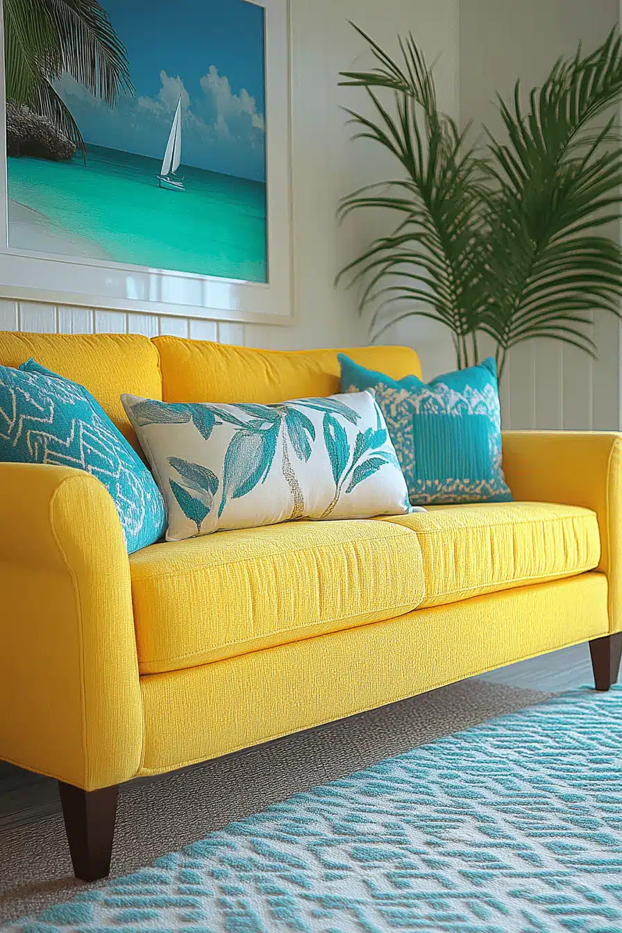 coastal cottage living room