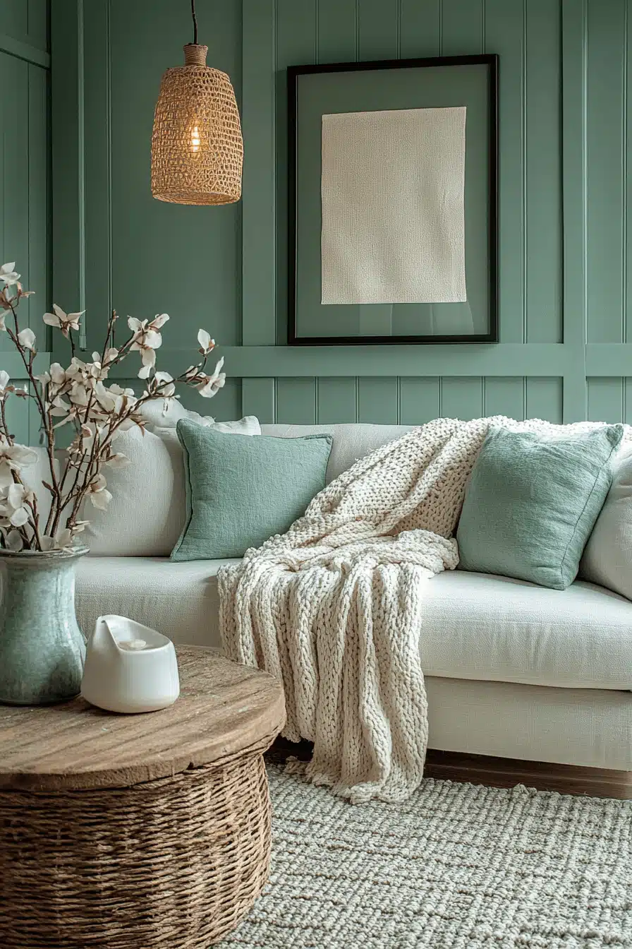 coastal cottage living room