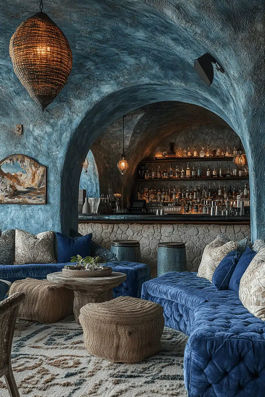 coastal cottage living room