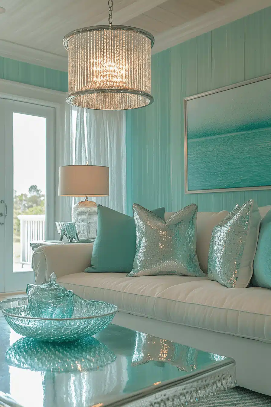 coastal cottage living room