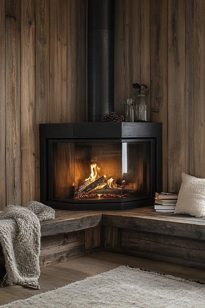 Earthy Wood Paneling