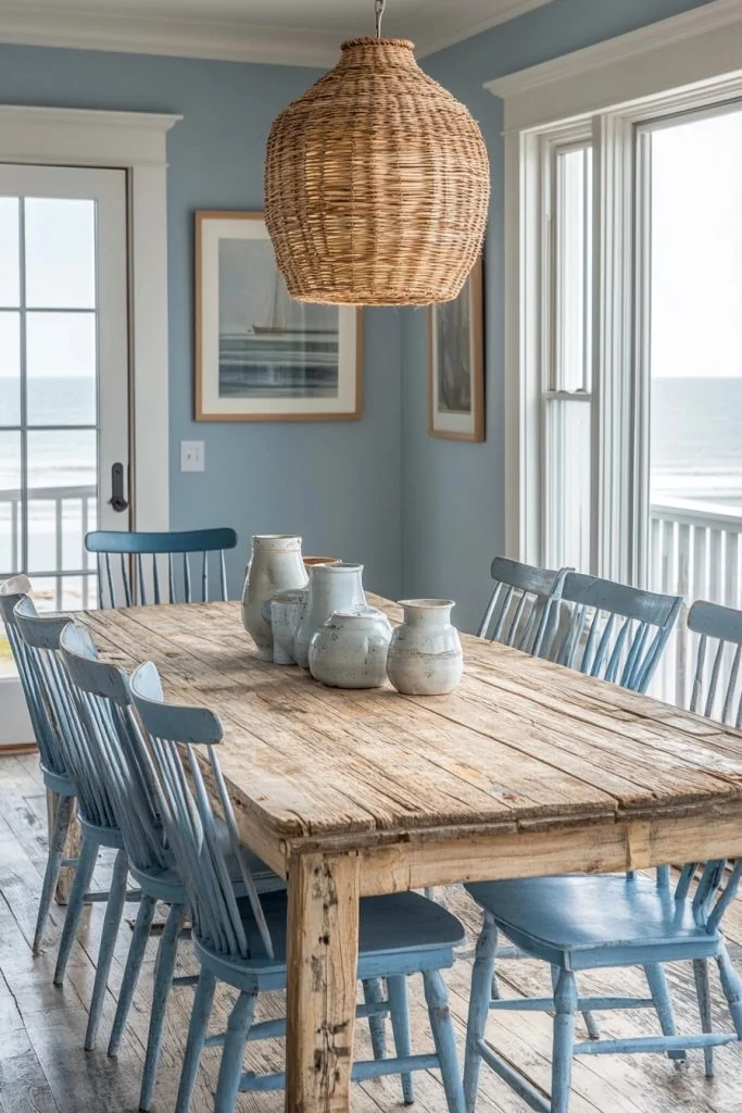 Eclectic Boho Dining Space