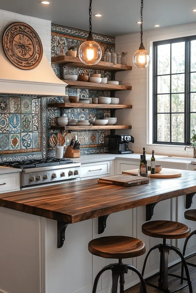 Boho Seaside Kitchen
