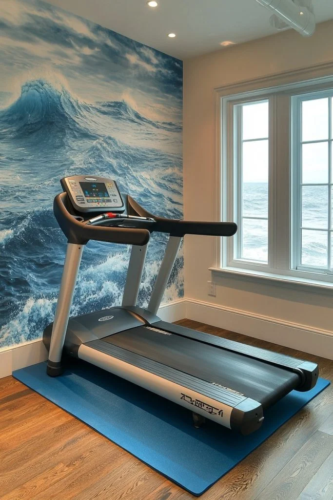 Boho Home Fitness Zone