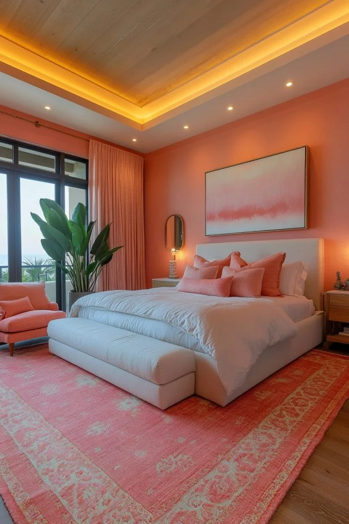 Sunset-Inspired Master Suite