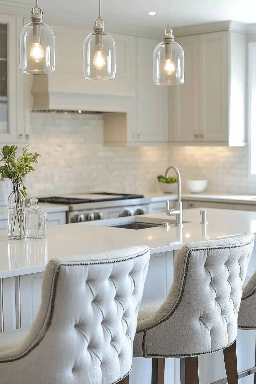 kitchen island with seating