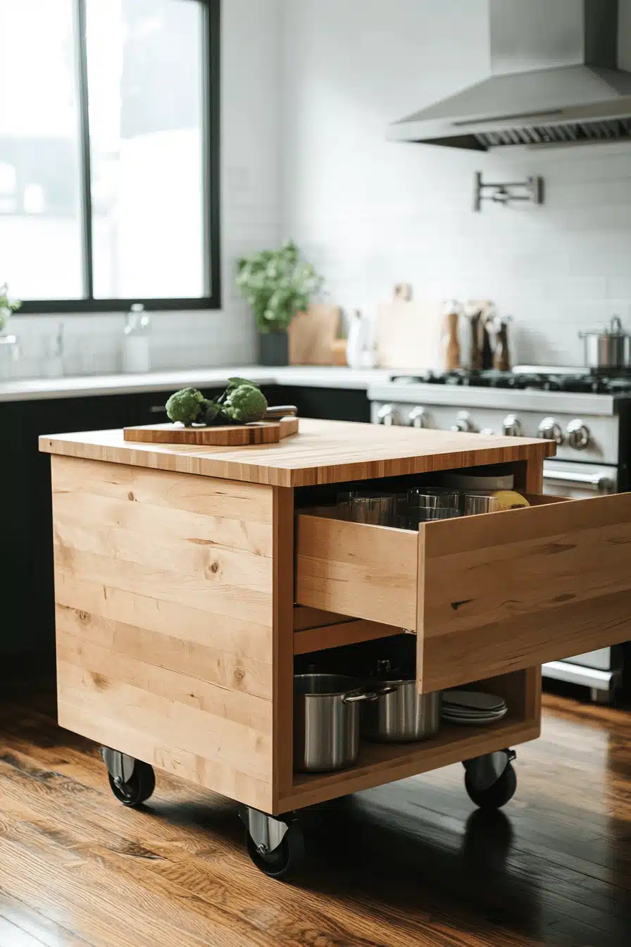 mobile kitchen island