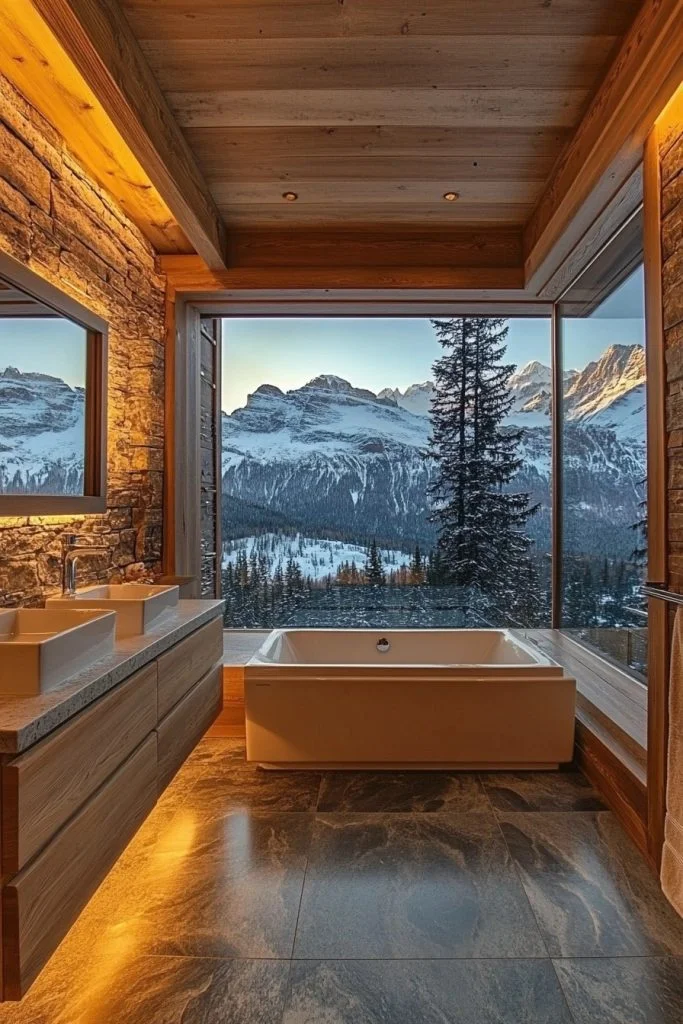 Modern Alpine Ensuite