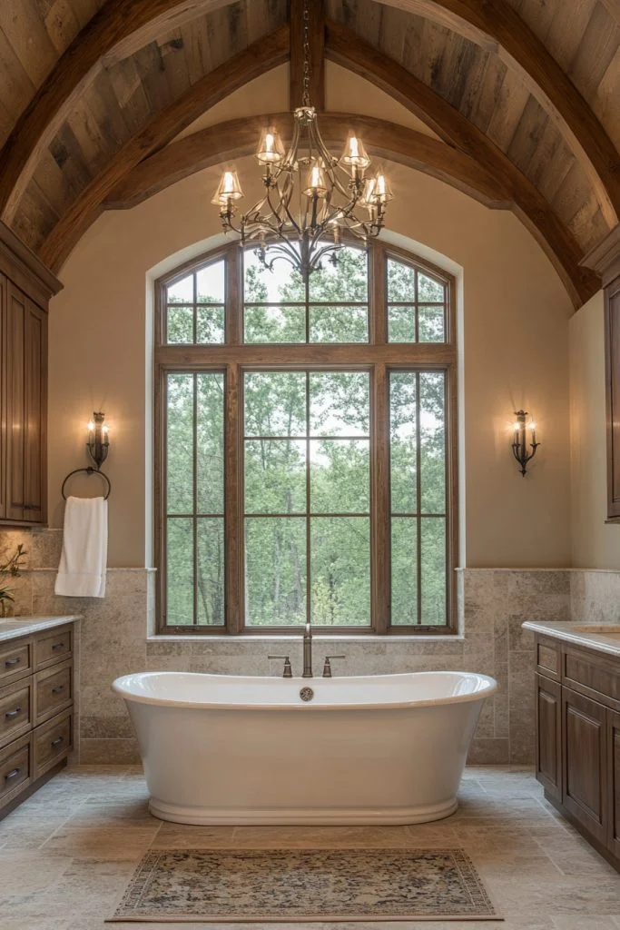 Vertical Spa Bathroom