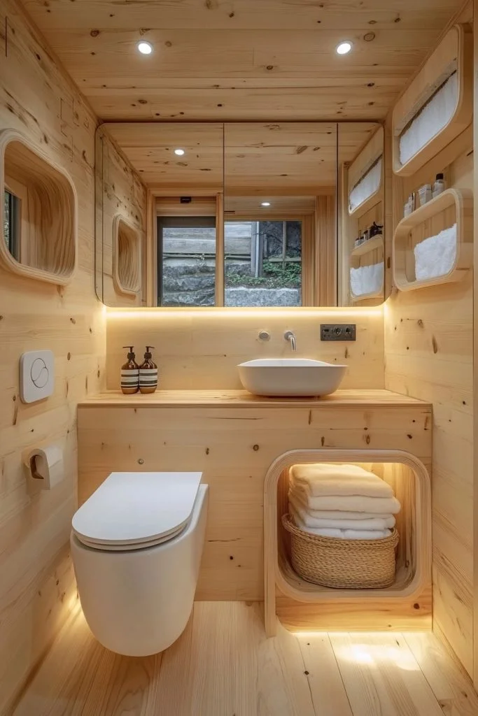 Modern Cabin WC