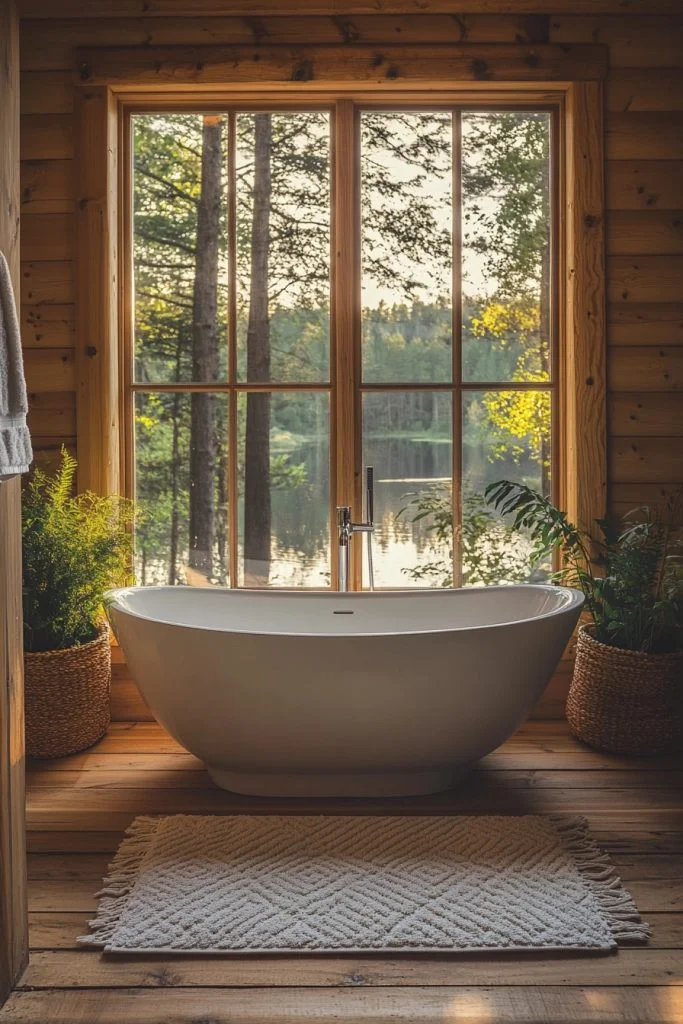 Morning Sunrise Soaking Room