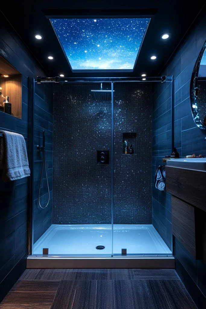 Starlit Shower Sanctuary