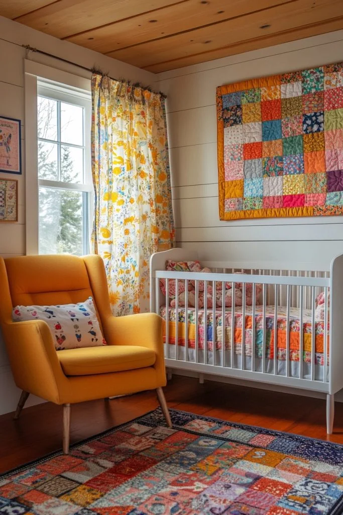 Patchwork Texture Playroom